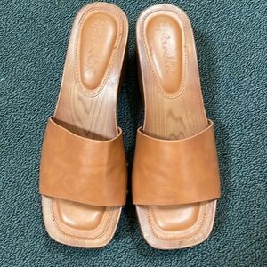 Splendid Sz 7M Brown Clogs